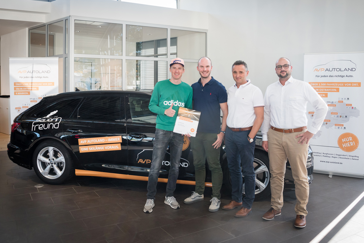 Severin Freund zu Gast im AVP AUTOLAND.